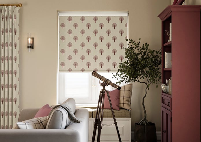 Emily Bond Yew Tree, Mulberry - Twist&Fit Roller Blind - Image 3
